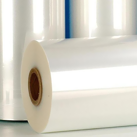 How does POF shrink film achieve shrinkage effect?